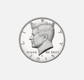 Shell - half dollar