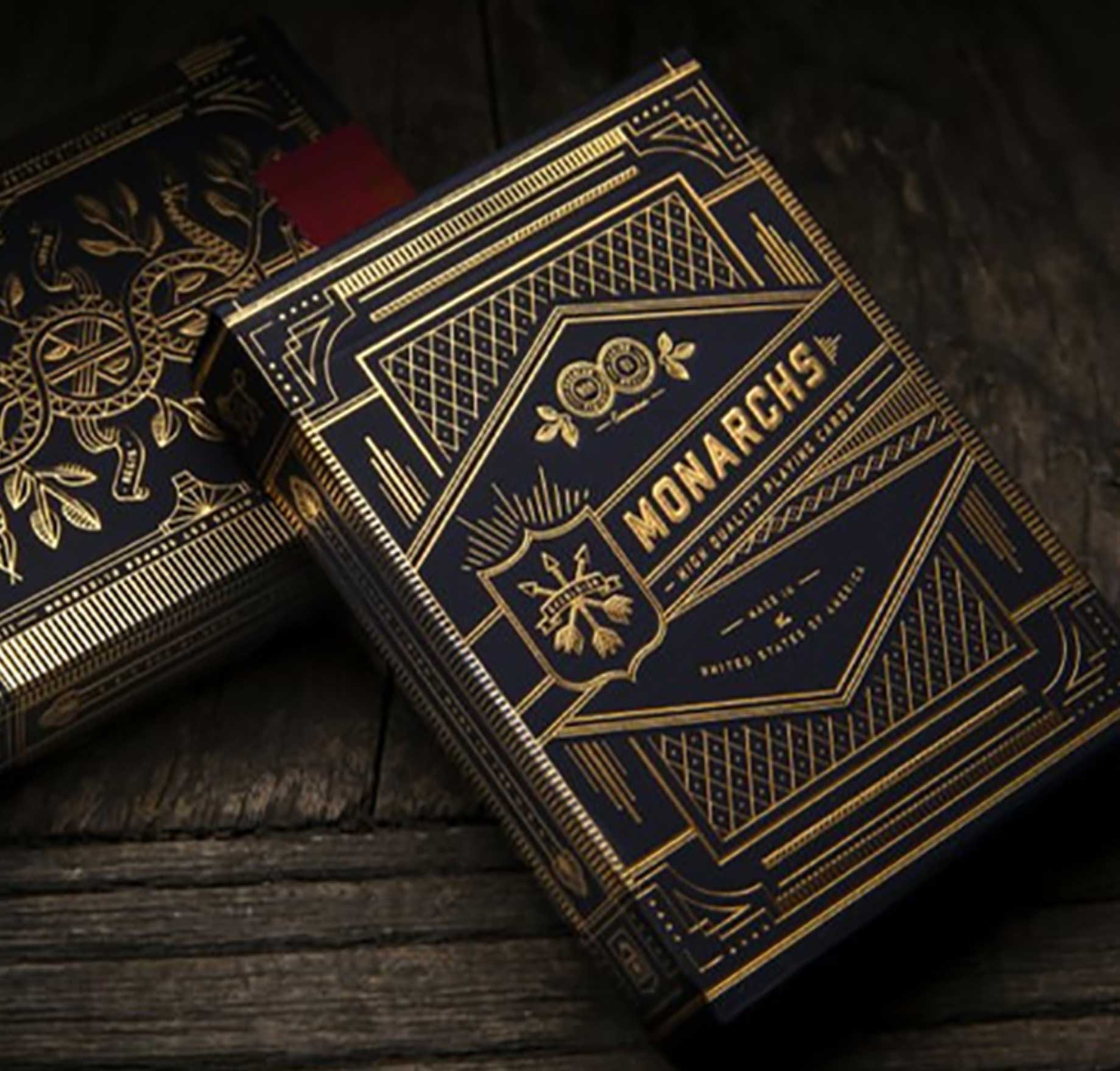 Monarch Navy Playing Cards