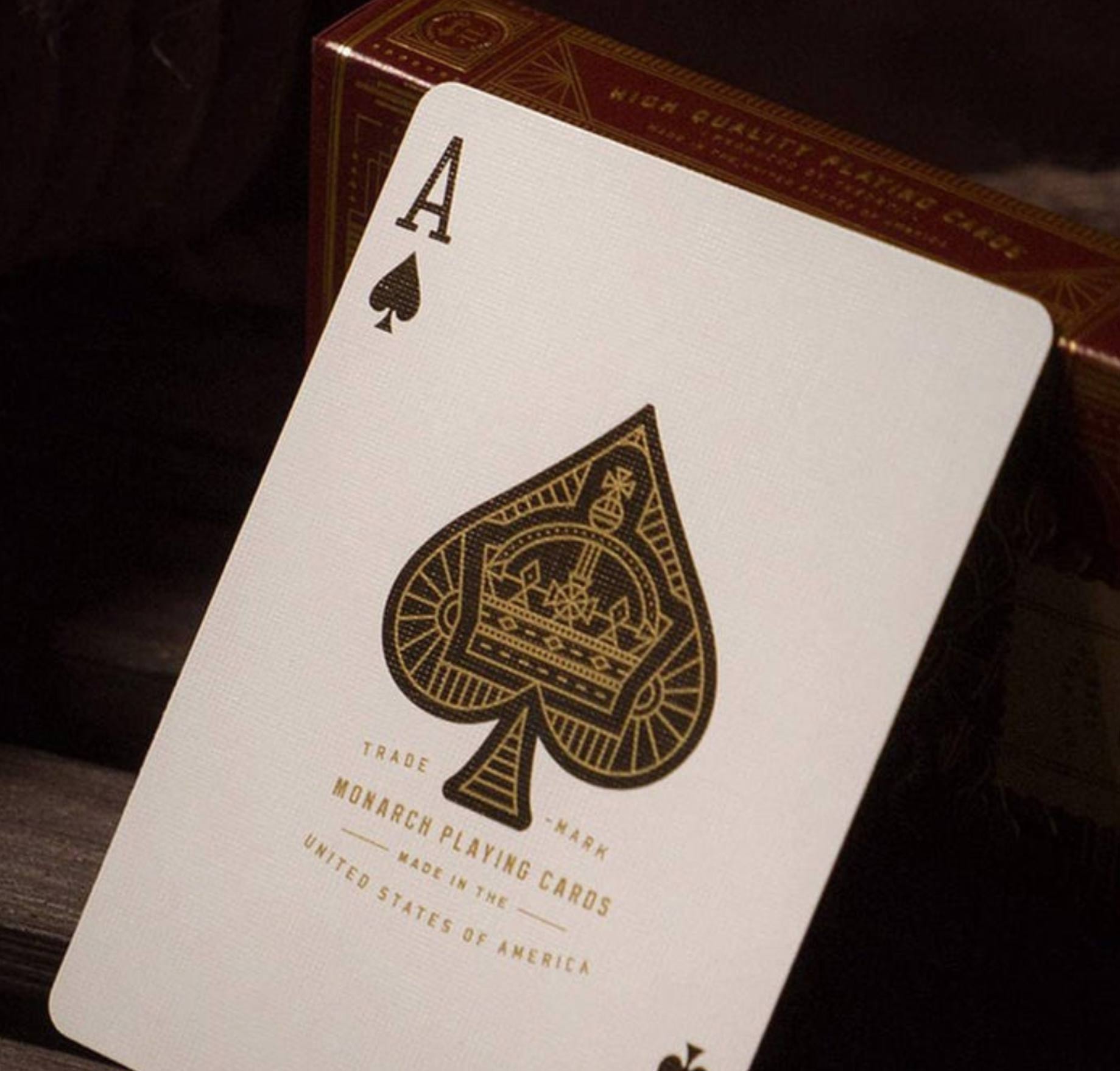Red Monarch Playing Cards